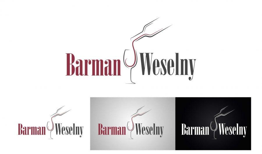 Projekt i wykonanie logotypu Barman Weselny