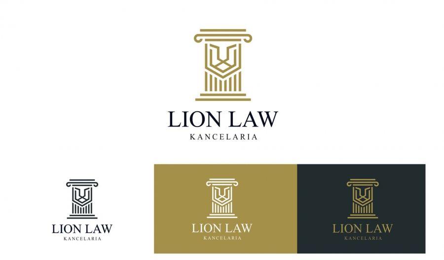 Projekt i wykonanie logotypu dla Lion Law
